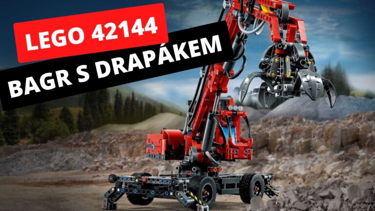 Lego 42144 Bagr s drapákem