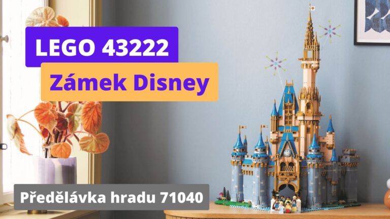 Lego 43222 Zámek Disney