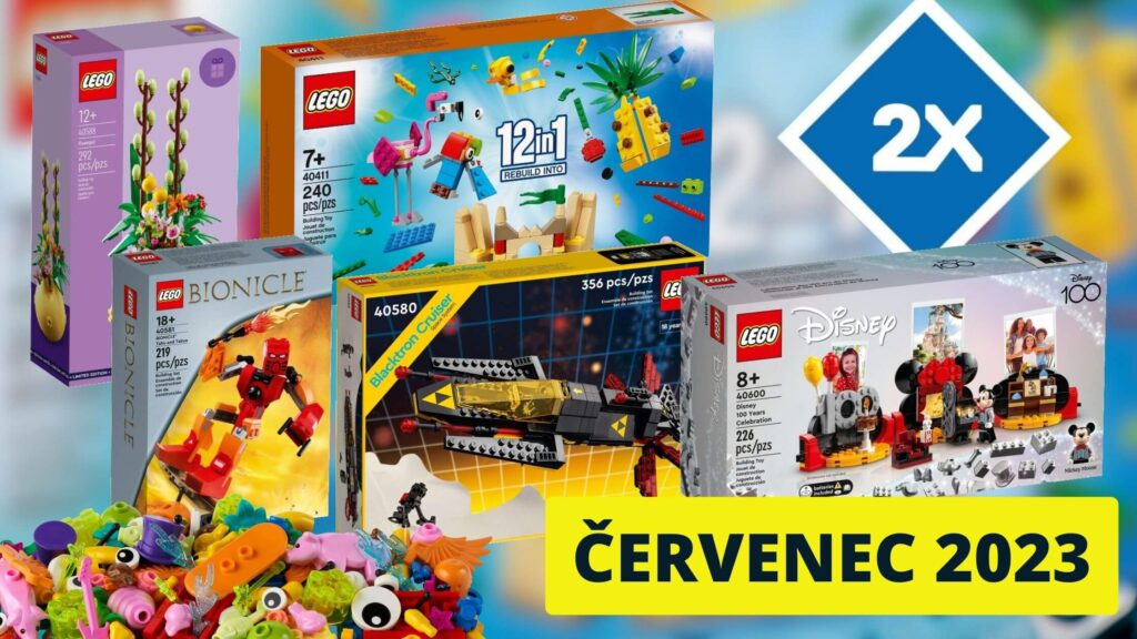 Dárky k nákupu LEGO červenec 2023